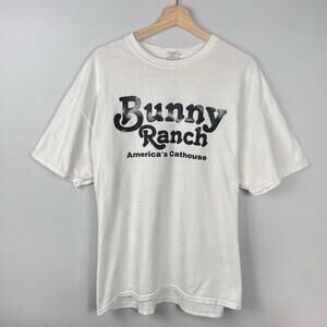 Vintage Bunny Ranch America's Cathouse Graphic Tee Size XL T Shirt Mens